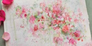 Creating Abstract Flowers Painting