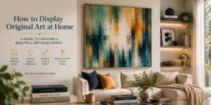 How to Display Original Art at Home: A Guide to Creating a Beautiful Art-Filled Space